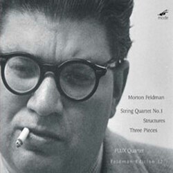 Feldman / Flux Quartet String Quartet No.1 / Three Pieces / Structures 3 CD