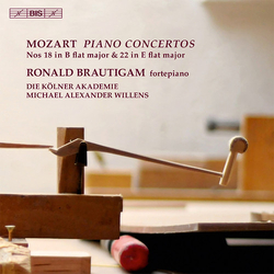 Mozart Piano Cons 18 & 22 SACD CD