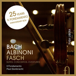 Bach / Albinoni / Fasch Suites Cons Overtures 4 CD