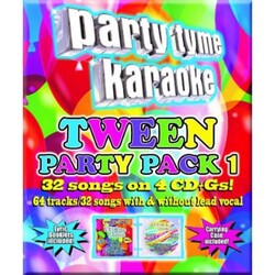 Various Artist Party Tyme Karaoke: Tween Party Pack 4 CD