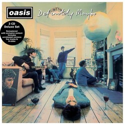 Oasis Definitely Maybe deluxe rmstrd 3 CD