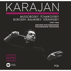 Mussorgsky / Tchaikovsky / Borodin Russian Orchestral Recordings Nov 1949 - Nov 1960 7 CD