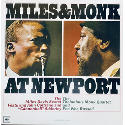 The Miles Davis Sextet / The Thelonious Monk Quartet Miles & Monk At Newport Vinyl LP