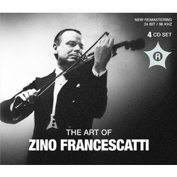 Bach / Beethoven / Brahms Art Of Zino Francescatti box set 4 CD