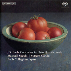 Johann Sebastian Bach / Masaaki Suzuki / Masato Suzuki (5) / Bach Collegium Japan Concertos for Two Harpsichords SACD