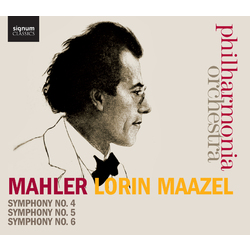 Mahler Syms 4-6 box set 4 CD