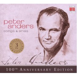 Peter Anders Lieder Und Arien 3 CD