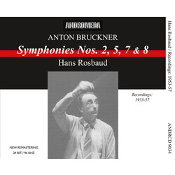 Bruckner Syms 2 5 7 & 8 box set 4 CD