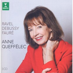 Queffelec / Lombard French Works For Piano 3 CD