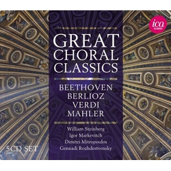 Beethoven / Berlioz / Verdi / Mahler / Rossini Great Choral Classics box set 5 CD