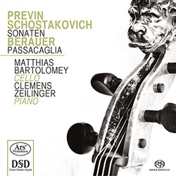 Previn Schostakovich Berauer Sonaten & Passacaglia (Hybr) SACD CD