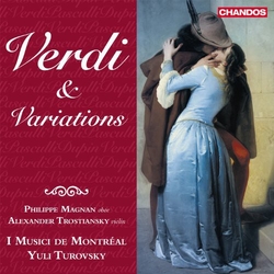 Verdi Pasculli Dupin Magnan Verdi & Variations VINYL LP