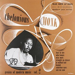 Thelonious Monk GENIUS OF MODERN MUSIC 2 Vinyl LP