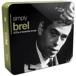 Jacques Brel Simply Brel 3 CD
