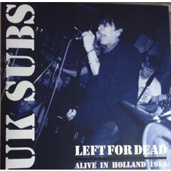 Uk Subs Left For Dead ltd Vinyl 2 LP