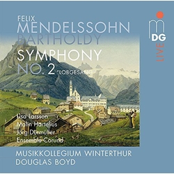 Mendelssohn Larsson Musikkollegium Winterthur Sym Cantata On Words SACD CD