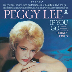 Peggy & Quincy Jones Lee IF YOU GO  Vinyl LP