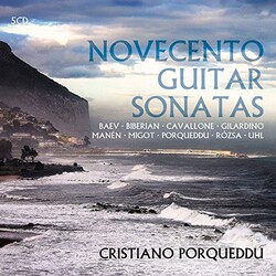 Porqueddu Novecento Guitar Sonatas box set 5 CD