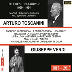 Verdi Toscanini Toscanini Nbc So Great Recordings 1929-54 CD