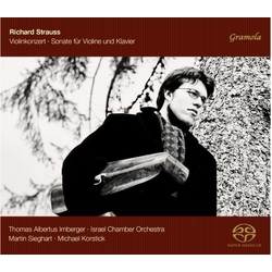 Strauss / Irnberger / Israel Chamber Orch / Siegha Vln Konzert & Sonate Fur Vln Und Klavier SACD CD