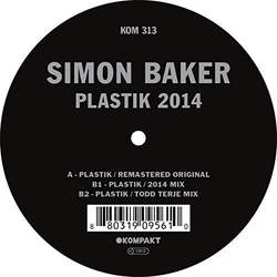 Simon Baker Plastik 2014 Vinyl 12"