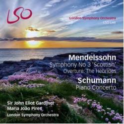 Mendelssohn / Schumann / Pires / Gardiner / London Sym 3 Scottish / Hebrides Overture + Blu-ray audio 2 SACD CD