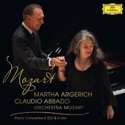 Mozart / Argerich / Abbado / Orchestra Mozart Piano Concerto No 25 & No 20 ltd Vinyl LP