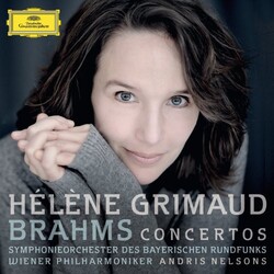 Hélène Grimaud / Johannes Brahms / Symphonie-Orchester Des Bayerischen Rundfunks / Wiener Philharmoniker / Andris Nelsons Concertos Vinyl 2 LP