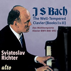 Sviatoslav Bach / Richter Well-Tempered Clavier (Books I & Ii Complete) 4 CD