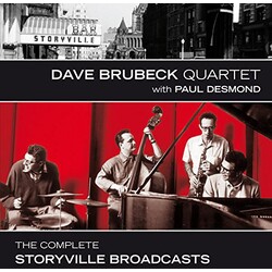Dave/Paul Desmond Brubeck Complete Storyville Broadcasts 3 CD