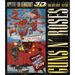 Guns N Roses Appetite For Democracy + Blu-ray 3 CD
