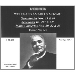 Mozart Sinfonien 35 & 40 Piano Concert box set 3 CD