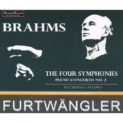 Brahms Sinfonien 1-4 Klavierkonzert box set 4 CD