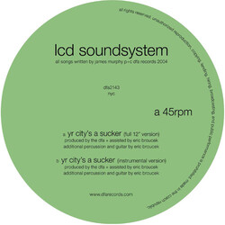 Lcd Soundsystem Yr City's A Sucker Vinyl 12"