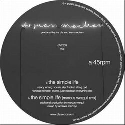 Juan Maclean Simple Life Vinyl LP