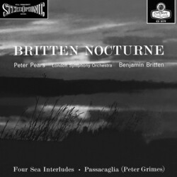Britten Nocturne 180gm ltd Vinyl 2 LP +g/f