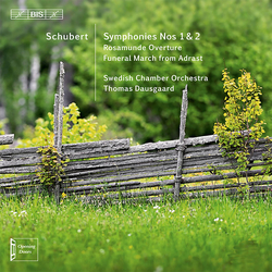 Schubert Swedish Chamber Orch Dausgaard Syms 1 & 2 SACD
