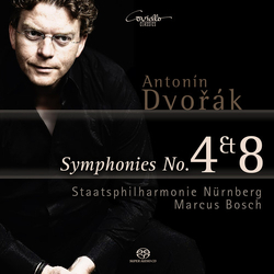 Dvorak / Bosch / Staatsphilharmonie Nurnberg Syms 4 & 8 SACD CD
