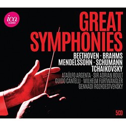 Beethoven / Brahms / Schumann / Tchaikovsky Great Syms 5 CD