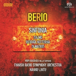 Berio / Raisanen / Lintu / Finnish Radio Sym Orch Sinfonia Calmo & Ritirata Notturna Di Madrid SACD CD