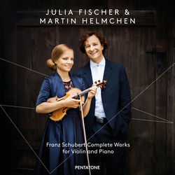 Schubert / Fischer / Helmchen Complete Works For Violin & Pno 2 SACD CD