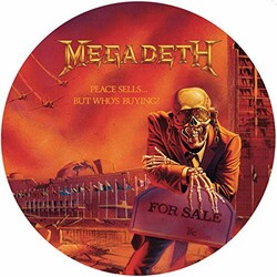 Megadeth Peace Sells: But Who's Buying picture disc Vinyl LP