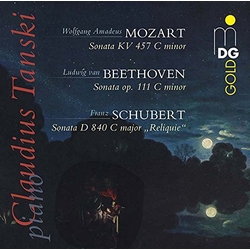 Beethoven Mozart Schubert Tanski Claudius Piano Sonata In C Minor Op. 111 Piano Sonata In SACD CD