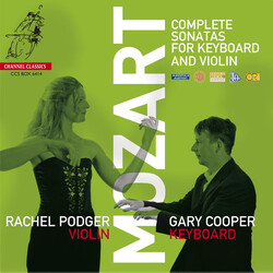 Mozart / Podger / Cooper Complete Sonatas For Keyboard & Violin 8 CD