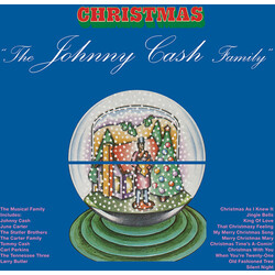 Johnny Cash Johnny Cash Family Christmas 180gm ltd Vinyl LP +g/f