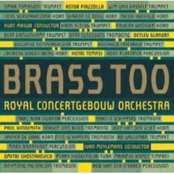 Shostakovich Glanert Tomasi Piazzolla Brass Too (Hybr) SACD CD
