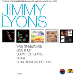 Jimmy Lyons Complete Remastered Recordings On Black Saint & So 5 CD