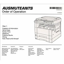 Ausmuteants Order Of Operation Vinyl LP