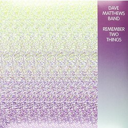 Dave Matthews Remember Two Things Vinyl 2 LP