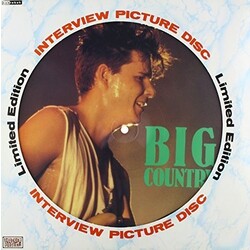 Big Country 80's Interview picture disc Vinyl LP